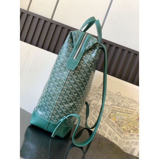 Replica di lusso Zaino Goyard Cisalpin Goyardine Verde Imitazioni Cloni Zaino Goyard Cisalpin Goyardine Verde firmate