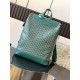 Replica di lusso Zaino Goyard Cisalpin Goyardine Verde Imitazioni Cloni Zaino Goyard Cisalpin Goyardine Verde firmate
