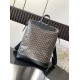 Replica di lusso Zaino Goyard Cisalpin Goyardine nera Imitazioni Cloni Zaino Goyard Cisalpin Goyardine nera firmate