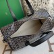 Replica di lusso Borsa sportiva classica Goyard Barrel 40 Nero Imitazioni Cloni Borsa sportiva classica Goyard Barrel 40 Nero firmate