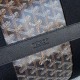 Replica di lusso Borsa sportiva classica Goyard Barrel 40 Nero Imitazioni Cloni Borsa sportiva classica Goyard Barrel 40 Nero firmate