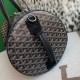 Replica di lusso Borsa sportiva classica Goyard Barrel 40 Nero Imitazioni Cloni Borsa sportiva classica Goyard Barrel 40 Nero firmate