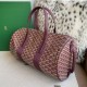 Replica di lusso Borsa sportiva classica Goyard Barrel 40 Bordeaux Imitazioni Replica Perfetta Borsa sportiva classica Goyard Barrel 40 Bordeaux firmate