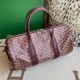 Replica di lusso Borsa sportiva classica Goyard Barrel 40 Bordeaux Imitazioni Replica Perfetta Borsa sportiva classica Goyard Barrel 40 Bordeaux firmate