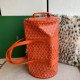 Replica di lusso Borse sportiva classica Goyard Barrel 40 arancia Imitazioni Replica Borse sportiva classica Goyard Barrel 40 arancia firmate