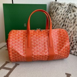 sportiva classica Goyard Barrel 40 arancia