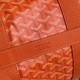 Replica di lusso Borse sportiva classica Goyard Barrel 40 arancia Imitazioni Replica Borse sportiva classica Goyard Barrel 40 arancia firmate