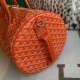 Replica di lusso Borse sportiva classica Goyard Barrel 40 arancia Imitazioni Replica Borse sportiva classica Goyard Barrel 40 arancia firmate