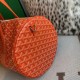 Replica di lusso Borse sportiva classica Goyard Barrel 40 arancia Imitazioni Replica Borse sportiva classica Goyard Barrel 40 arancia firmate