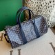 Replica di lusso Borse Firmate sportiva classica Goyard Barrel 40 Nero Imitazioni Cloni Borse Firmate Replica sportiva classica Goyard Barrel 40 Nero firmate