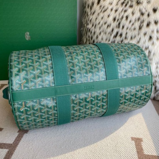 Cloni Borse Replica sportiva classica Goyard Barrel 40 Verde firmate
