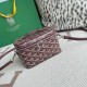 Cloni Borsa per il trucco Goyard Nano Muse Vanity Bordeaux firmate