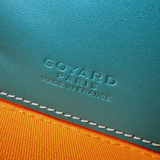Cloni Borsa per il trucco Goyard Nano Muse Vanity Verde firmate