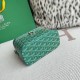 Cloni Borsa per il trucco Goyard Nano Muse Vanity Verde firmate