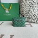 Cloni Borsa per il trucco Goyard Nano Muse Vanity Verde firmate