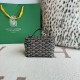 Replica di lusso Borsa per il trucco Goyard Nano Muse Vanity Nero Imitazioni Cloni Borsa per il trucco Goyard Nano Muse Vanity Nero firmate