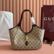 Cloni Borsa tote piccola Gucci Mercato 866646 tela GG marrone firmate