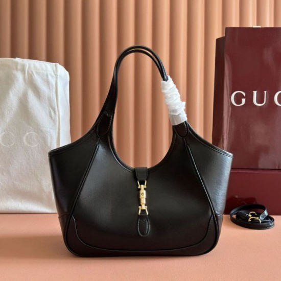 Replica di lusso Borse tote piccola Gucci Mercato 866646 Nera Imitazioni Cloni Borse tote piccola Gucci Mercato 866646 Nera firmate