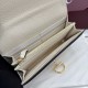 Cloni Pari replica Dettagli perfetti Portafoglio continentale Gucci Half Horsebit 848791 Bianco firmate