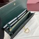 Replica di lusso Borse Portafoglio continentale Gucci Half Horsebit 848791 Verde Imitazioni Replica Borse Portafoglio continentale Gucci Half Horsebit 848791 Verde firmate