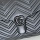 Cloni Borsa a tracolla grande Gucci GG Marmont 850659 Nero firmate