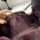 Cloni Borsa Chanel 25S Hobo AS5293 pelle di vitello grana viola firmate