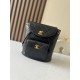 Replica di lusso Zaino vintage Chanel Duma nero Imitazioni Cloni Zaino vintage Chanel Duma nero firmate