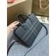 Cloni Borse Replica Alta Qualità da lavoro Burberry Ainsworth Check in betulla scura Blu firmate