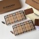 Replica di lusso Portafoglio con cerniera Burberry Vintage Check E-canvas Imitazioni Cloni Portafoglio con cerniera Burberry Vintage Check E-canvas firmate