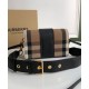 Replica di lusso Borse Firmate a tracolla piccola con fibbia Burberry Nera Imitazioni Cloni Borse Firmate Replica a tracolla piccola con fibbia Burberry Nera firmate