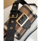 Replica di lusso Borse Firmate a tracolla piccola con fibbia Burberry Nera Imitazioni Cloni Borse Firmate Replica a tracolla piccola con fibbia Burberry Nera firmate