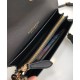 Replica di lusso Borse Firmate a tracolla piccola con fibbia Burberry Nera Imitazioni Cloni Borse Firmate Replica a tracolla piccola con fibbia Burberry Nera firmate
