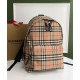 Replica di lusso Zaino Burberry Check Albicocca Imitazioni Cloni Zaino Burberry Check Albicocca firmate
