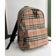 Replica di lusso Zaino Burberry Check Albicocca Imitazioni Cloni Zaino Burberry Check Albicocca firmate