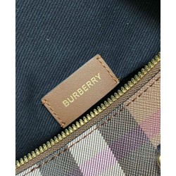 Borsa bowling media Burberry Check marrone Borsa bowling media Burberry Check marrone
