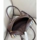 Replica di lusso Borsa a mano Burberry Canvas Highlands Bowling, colore caffè scuro Imitazioni Cloni Borsa a mano Burberry Canvas Highlands Bowling, colore caffè scuro firmate
