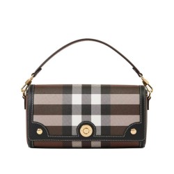 Borsa Pari Burberry con manico superiore nera