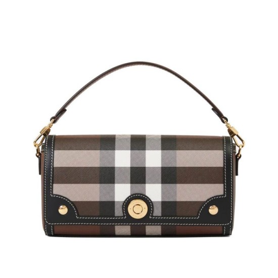 Replica di lusso Bora Pari Burberry con manico superiore nera Imitazioni Cloni Bora Pari replica Burberry con manico superiore nera firmate