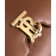 Replica Perfetta Borsa a tracolla Burberry TB media Caffè firmate