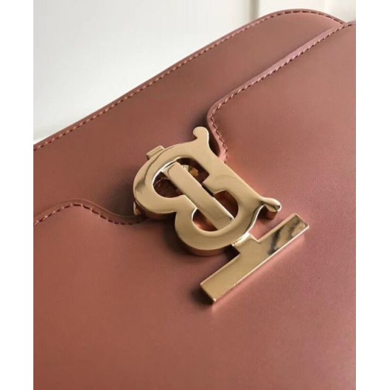 Replica Perfetta Borsa a tracolla Burberry TB media Caffè firmate