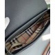 Replica di lusso Borsa a tracolla Burberry Vintage Check Note Nera Imitazioni Replica Perfetta Borsa a tracolla Burberry Vintage Check Note Nera firmate