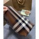 Replica di lusso Borsa tote a quadri Burberry caffè scuro Imitazioni Cloni Borsa tote a quadri Burberry caffè scuro firmate