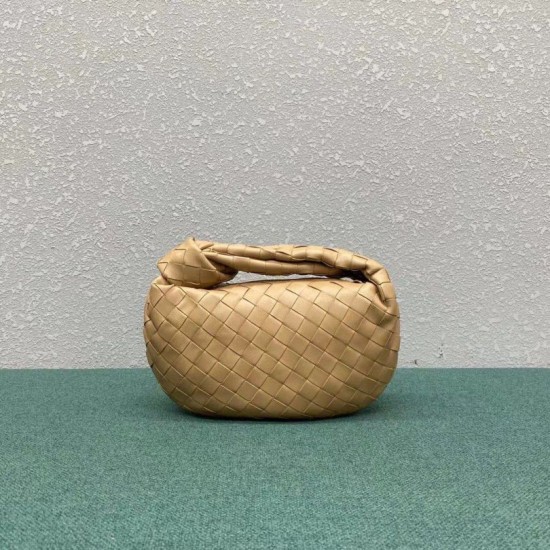 Miglior Prezzo Borsa mini Bottega Veneta BV Jodie Beige Replica