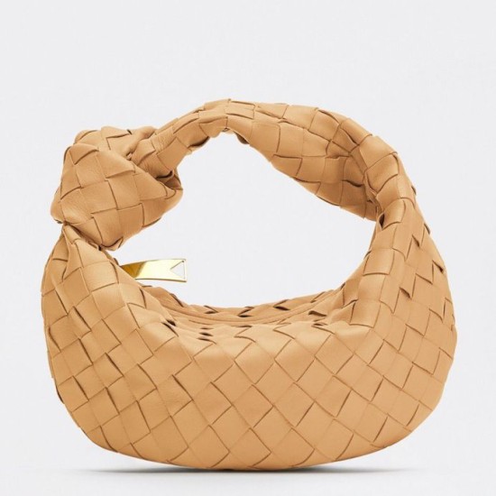Miglior Prezzo Borsa mini Bottega Veneta BV Jodie Beige Replica