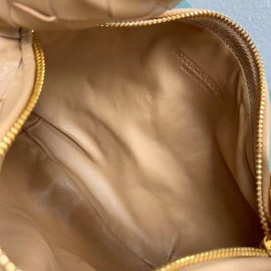 Miglior Prezzo Borsa mini Bottega Veneta BV Jodie Beige Replica