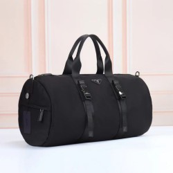 Cloni Borsa da viaggio Prada Re-Nylon Saffiano 2VC015 nera firmate
