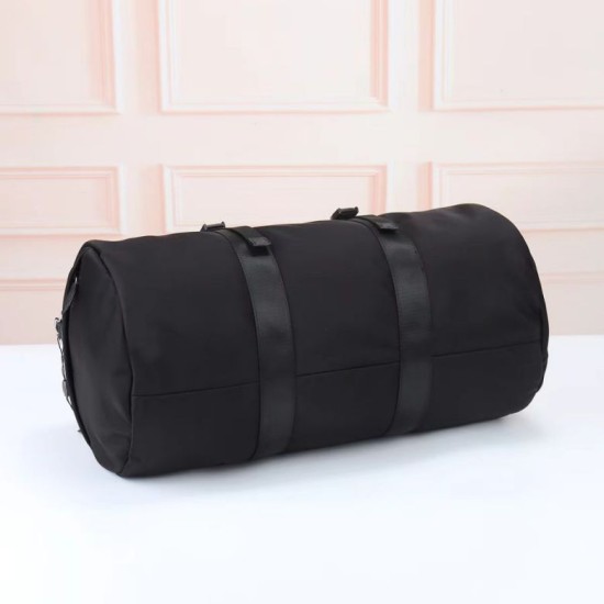 Replica di lusso Borsa da viaggio Prada Re-Nylon Saffiano 2VC015 nera Imitazioni Cloni Borsa da viaggio Prada Re-Nylon Saffiano 2VC015 nera firmate