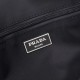 Replica di lusso Borsa da viaggio Prada Re-Nylon Saffiano 2VC015 nera Imitazioni Cloni Borsa da viaggio Prada Re-Nylon Saffiano 2VC015 nera firmate