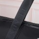 Replica di lusso Borsa tote Prada Re-Nylon con finiture in pelle nera Imitazioni Cloni Borsa tote Prada Re-Nylon con finiture in pelle nera firmate