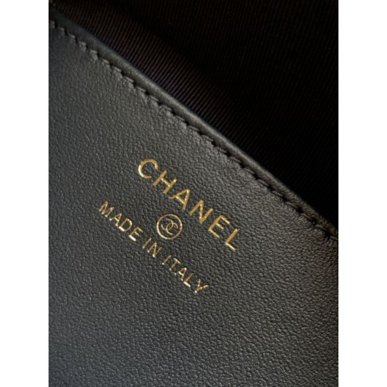 Replica di lusso Chanel 26P Clutch con catena AP5094 denim blu scuro Imitazioni Cloni Chanel 26P Clutch con catena AP5094 denim blu scuro firmate